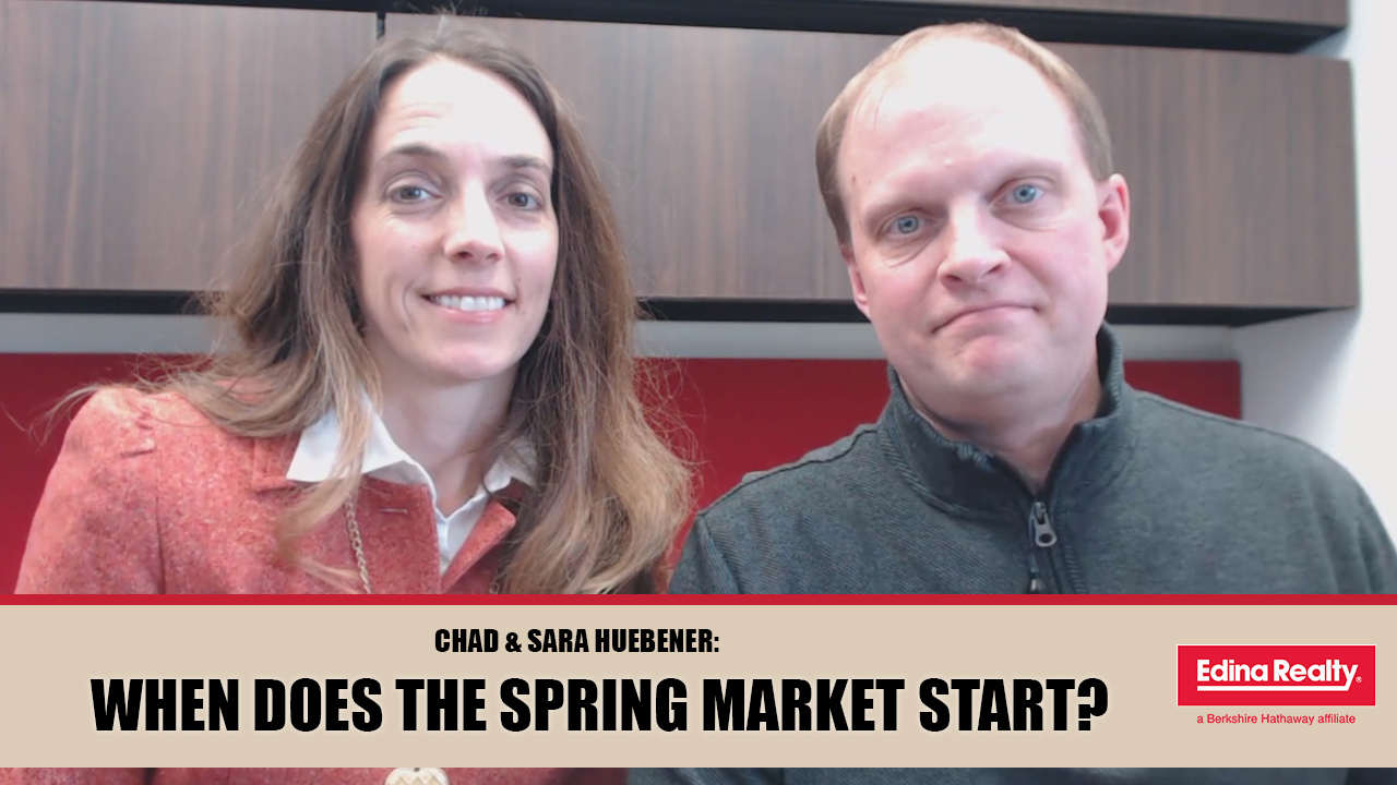 Tracking the Start of Our Spring Market