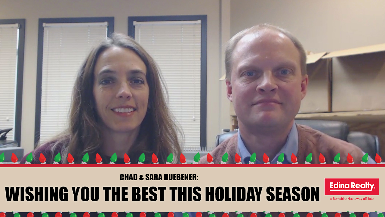 Happy Holidays From Chad and Sara Huebener